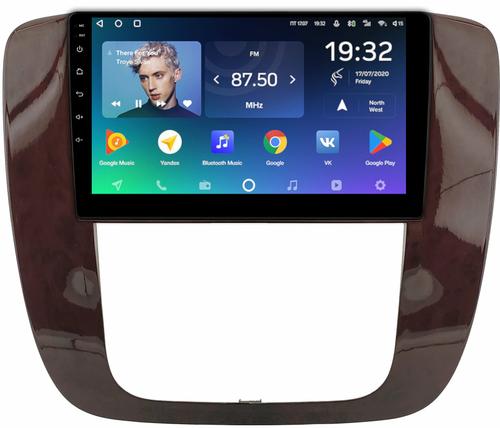 Магнитола для Chevrolet Tahoe 2006-2014 (рамка под дерево) - Teyes CC2 PLUS Android 10, ТОП процессор, 4-64, SIM-слот