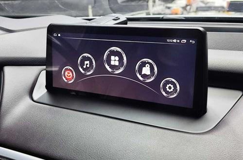 Магнитола для Mazda CX-9 2016-2022 - Kuberg HP-M1204-FW монитор 12.3" на Android 11, 8+128Гб, CarPlay, 4G SIM-слот