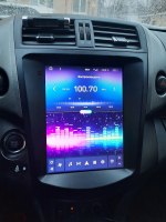 Магнитола для Toyota RAV4 3 2005-2012, Vanguard - Teyes TPRO 2 монитор 9.7" QLED в стиле "Тесла" на Android 10, TS10, 4G SIM-слот