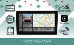 Магнитола для Volkswagen Caravelle 2010-2019 (T5/T6) - Vaycar VA81-2001-09V2 на Android 13, 8-ядер, 2Гб-32Гб, 4G SIM-слот