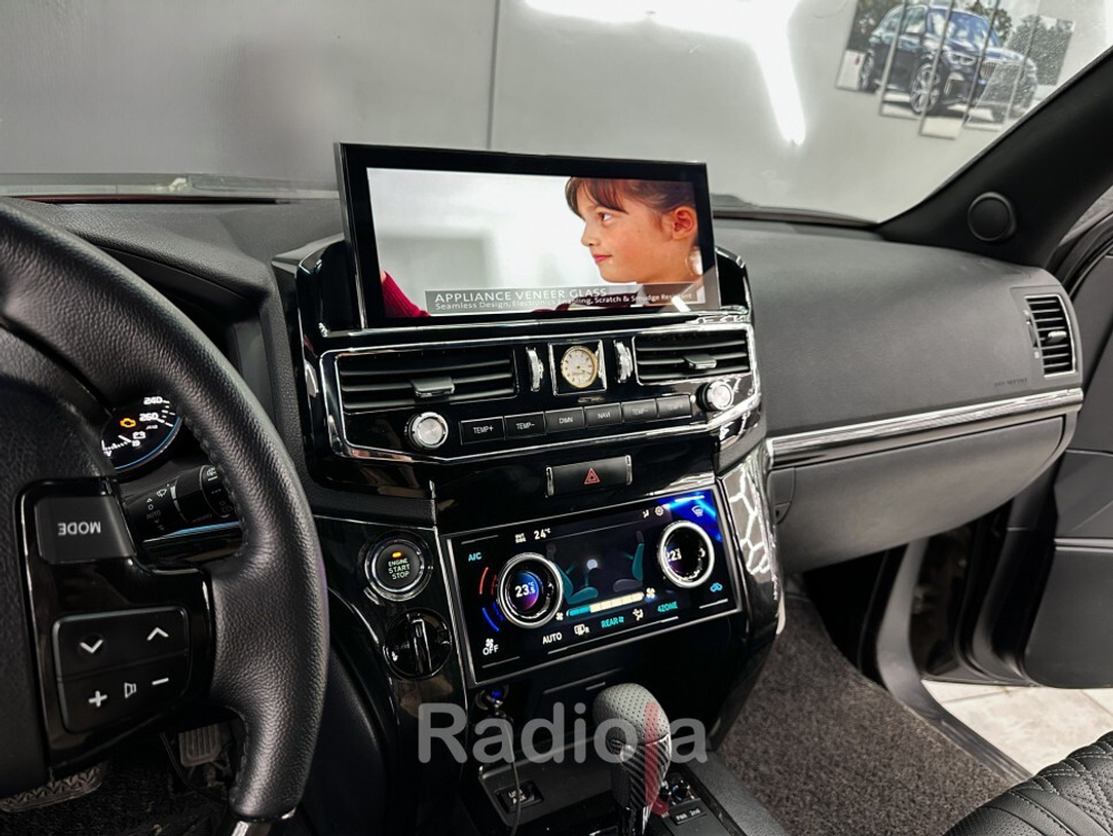 Цифровая панель климата Toyota Land Cruiser 200 2007-2015 - RDL-LC200 с экраном LCD/ЖК