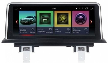 Магнитола для BMW 1-серии (E87) 2006-2009 (экран CCC) - Airok RW-2708C/CC монитор 10" на Android 9, 6-ТУРБО ядер и 4ГБ-32ГБ