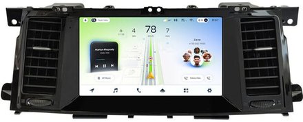 Магнитола для Nissan Patrol Y62, Infiniti QX56/QX80 2010-2017 (поддержка Bose и 360, рамка тип 3) - Teyes CC4L монитор 9" IPS на Android 14, Snapdragon 662, CarPlay, 4G SIM-слот