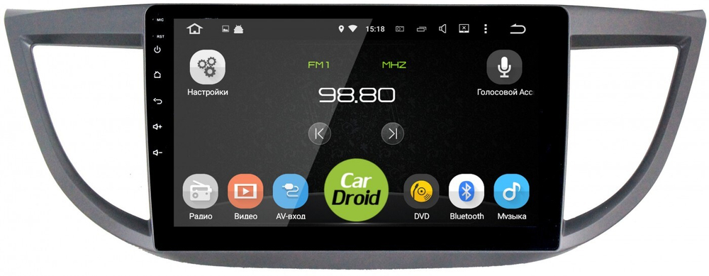 Магнитола для Honda CR-V 2012-2018 - Airok RM-1904 Android 12, 8-ядер, 4/64Гб, SIM-слот