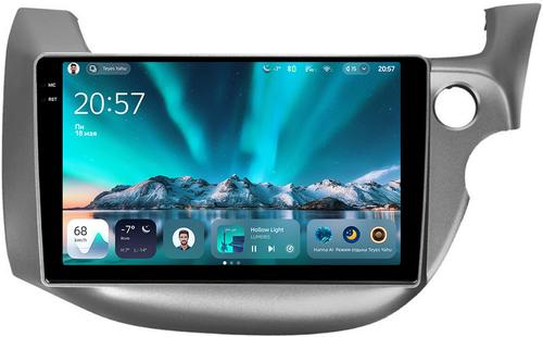 Магнитола для Honda FIT 2 2007-2014 (правый руль), FIT Shuttle - Teyes CC4 монитор 10.36" 2K QLED на Android 14, Snapdragon 680, DSP, CarPlay, 4G SIM-слот