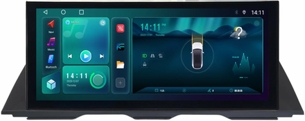 Магнитола для BMW 5 F10 2013-2017 NBT - Kuberg монитор 12.3" в стиле LEXUS на Android 12, TS10, CarPlay, 4G SIM-слот