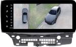 Магнитола для Mitsubishi Lancer X 2007-2016 (рамка 10) - Teyes LUX ONE 360 монитор 12.3" 2K QLED на Android 10, Быстрая, CarPlay, 4G SIM-слот, 4 камеры в комплекте