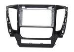Комплект рамки с разъёмами 9"+can Mitsubishi Pajero Sport 2015-2021 АКПП, климат овальный