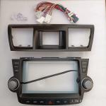 Магнитола для Toyota Highlander 2 2007-2013 XU40 - Kuberg QLed, Android 13, TS20, CarPlay, SIM-слот
