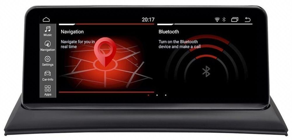 Магнитола для BMW X3 (E83) 2003-2010 - RDL-6283-D монитор 10.25" на Android 13, 8Гб+128Гб, CarPlay, 4G SIM-слот