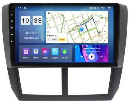 Магнитола для Subaru Forester, Impreza 2008-2013 - Parafar PF636UHD на Android 13, QLED, ТОП процессор, 8Гб+128Гб, CarPlay, 4G SIM-слот