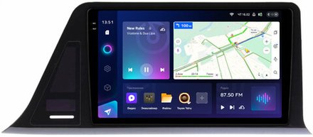 Магнитола для Toyota C-HR 2016-2019 (правый руль, вместо 230x130мм) - Teyes CC3-2K QLed Android 10, ТОП процессор, SIM-слот, CarPlay