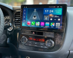 Магнитола для Mitsubishi Outlander 3 2012-2022 (левый руль) - Parafar PF230LUX1RN2K на Android 13, QLED+2K, ТОП процессор, 4Гб+32Гб, CarPlay, 4G SIM-слот