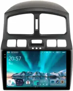 Магнитола для Hyundai Santa Fe 1 2000-2013 - Teyes CC4 монитор 9.2" 2K QLED на Android 14, Быстрейшая, Snapdragon 680, DSP, CarPlay, 4G SIM-слот