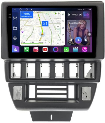 Магнитола для Lada 4x4, Urban, Bronto 1993-2019 - FarCar BM3041M монитор 9.5" QLED на Android 14, TS10, 4+32Гб, CarPlay, 4G SIM-слот