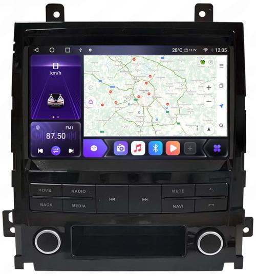 Магнитола для Cadillac Escalade 2006-2015 - Kuberg SF-C9402FW QLed+2K, Android 12, TS10,  CarPlay, 4G SIM-слот
