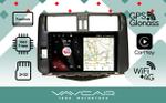 Магнитола для Toyota Land Cruiser Prado 150 2009-2013 (рамка черная)- Vaycar VA77-0065 на Android 13, 4G SIM-слот