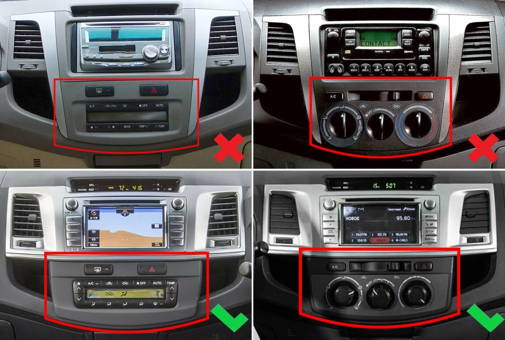 Магнитола для Toyota HiLux 7 2011-2015 - Teyes CC4L монитор 9" IPS на Android 14, Snapdragon 662, CarPlay, 4G SIM-слот