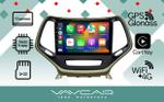 Магнитола для Jeep Cherokee 2014+ - Vaycar VA25-0608 на Android 13, Быстрая, 4G SIM-слот
