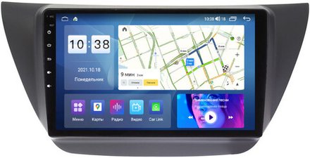 Магнитола для Mitsubishi Lancer 9 (CS), Cedia, Evolution 7-9 (CT) - Parafar PF950UHD на Android 13, QLED, ТОП процессор, 8Гб+128Гб, CarPlay, 4G SIM-слот