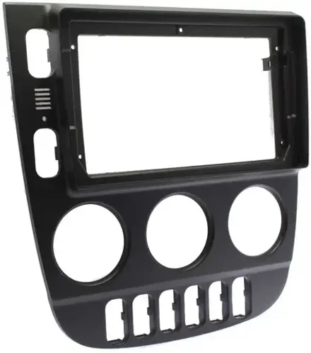 Магнитола для Mercedes-Benz ML W163 2001-2005 (климат, рамка черная) - Teyes CC4L монитор 9" IPS на Android 14, Snapdragon 662, CarPlay, 4G SIM-слот