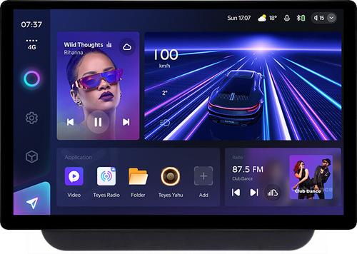 Магнитола для Hyundai H1, Grand Starex, 2018-2022 (ШГУ цветной) - Teyes CC3-2K монитор 13", QLED+2K, Android 10, ТОП процессор, 4G SIM-слот, CarPlay