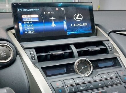 Магнитола для Lexus NX200, NX300 2017-2021 (без 360) - RDL-LEX-NX17 монитор 10.25" на Android 13, 8/128Гб, CarPlay, 4G SIM-слот