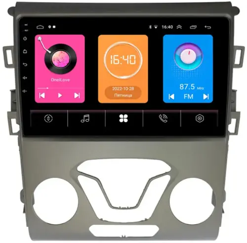 Магнитола для Ford Mondeo 5 2015-2019 -  GT9-096 на Android 10, 2ГБ-16ГБ