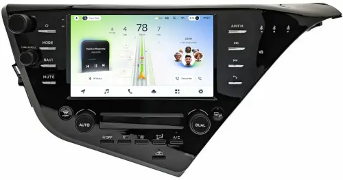 Магнитола для Toyota Camry 70 2017-2020 (c JBL и климатом на ШГУ) - Teyes CC4L монитор 9" IPS на Android 14, Snapdragon 662, CarPlay, 4G SIM-слот