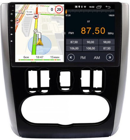 Магнитола для Nissan Almera 2013-2019 - Parafar PF200LUX1FHD на Android 13, 8-ядер, 2Гб+32Гб, CarPlay, 4G SIM-слот