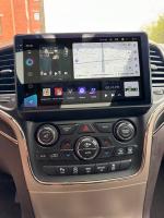 Магнитола для Jeep Grand Cherokee WK2 2013-2022 (взамен ШГУ 8.4", рамка-накладка) - FarCar GX9-9564F1 монитор 9.5" 2K QLED на Android 14, TS20, 6+128Гб, CarPlay, 4G SIM-слот