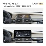 Магнитола для BMW X5 E70, X6 E71 2006-2009 CCC - Teyes LUX ONE 360 монитор 12.3" 2K QLED на Android 10, Быстрая, CarPlay, 4G SIM-слот, 4 камеры в комплекте
