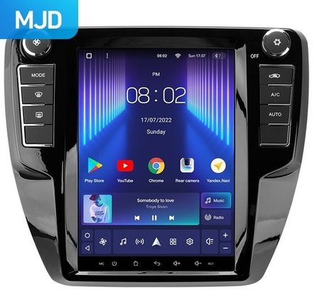 Магнитола для Volkswagen Jetta 6 2011-2018 (климат) - Teyes TPRO 2 монитор 9.7" QLED в стиле "Тесла" на Android 10, TS10, 4G SIM-слот