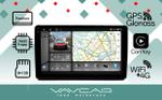 Магнитола для KIA Optima 2013-2015 (рамка-накладка) - Vaycar VA27-0345-2K на Android 13, Быстрая, 2K QLED, CarPlay,4G SIM-слот