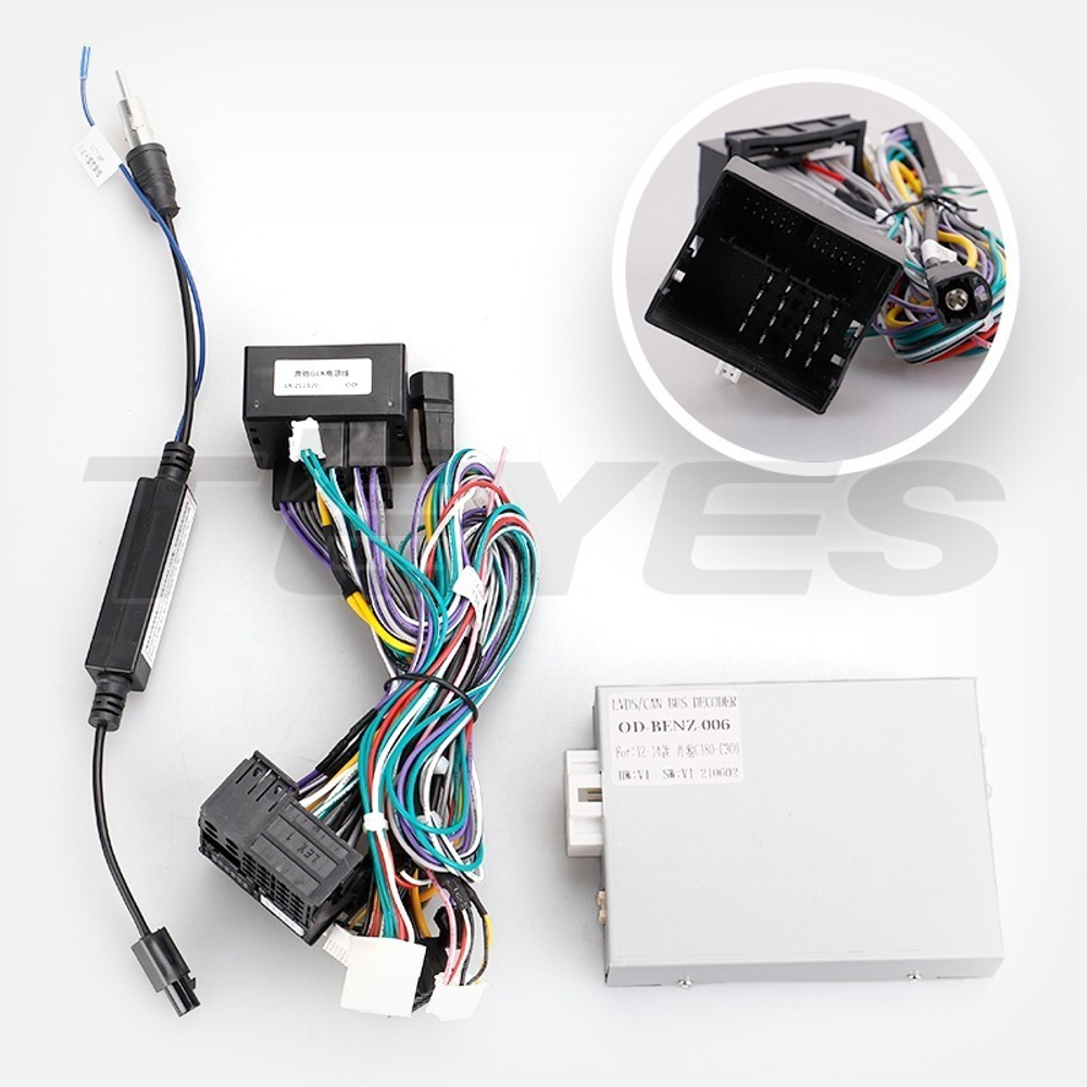 Магнитола для Mercedes-Benz C-класс W204 2011-2014 NTG 4.5/4.7 - Teyes CC4-PRO монитор 9.5" 2K QLED на Android 13, Snapdragon 778G, ИИ, CarPlay, DSP, 4G SIM-слот