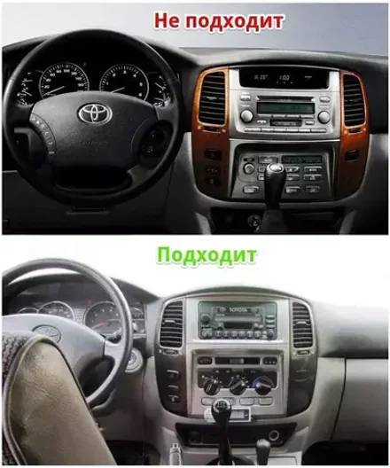 Магнитола для Toyota Land Cruiser 105 1998-2007 - Kuberg OL-9681 QLed+2K, Android 13, TS20, CarPlay, 4G SIM-слот