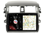 Магнитола для Toyota Corolla E150 2007-2012 (большая рамка) - Vaycar VA77-0063 на Android 13, 8-ядер, 4G SIM-слот