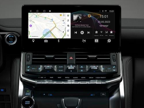 Мультимедиа блок для Toyota Land Cruiser 300 (штатный экран 12.3" с JBL и 360) - RDL-LC300 Android 10, CarPlay, 4G SIM-слот, 8Гб+128Гб