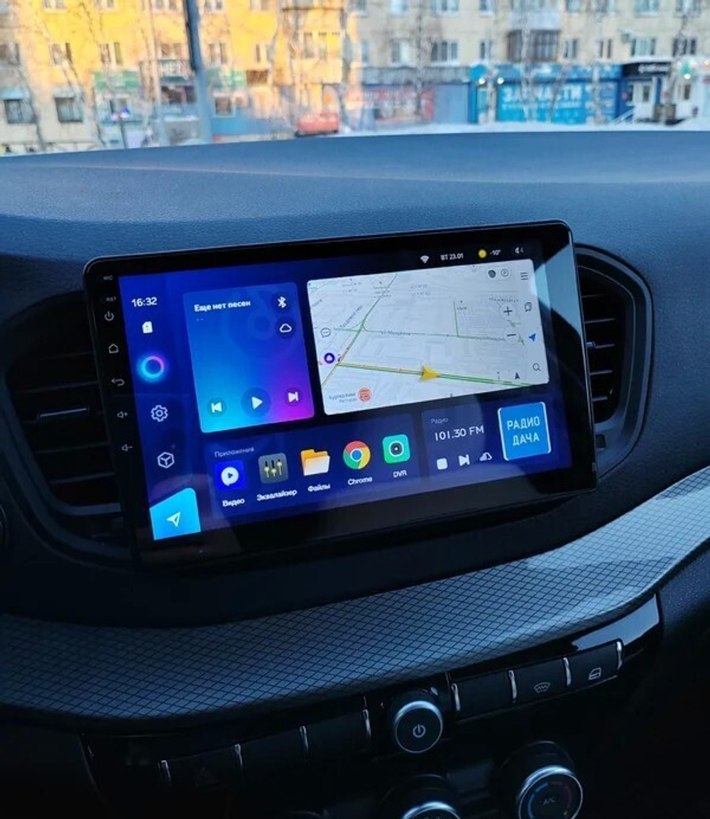 Магнитола для Lada Vesta NG 2023+ (штатный экран) - Teyes CC3L монитор 10" на Android 10, 8-ядер, CarPlay, 4G SIM-слот