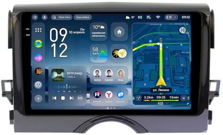 Магнитола для Toyota Mark X 130 2009-2019 - Teyes CC4-PRO монитор 9.5" 2K QLED на Android 13, Snapdragon 778G, ИИ, CarPlay, DSP, 4G SIM-слот