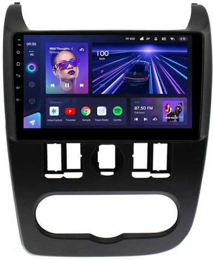 Магнитола для Lada Largus 2012-2021 - Teyes CC3L на Android 10, 8-ядер, CarPlay, 4G SIM-слот