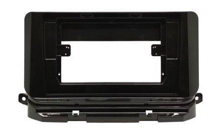 Комплект рамки с разъёмами 10" Skoda Octavia A8 2020-2022 (1DIN) поддержка климата