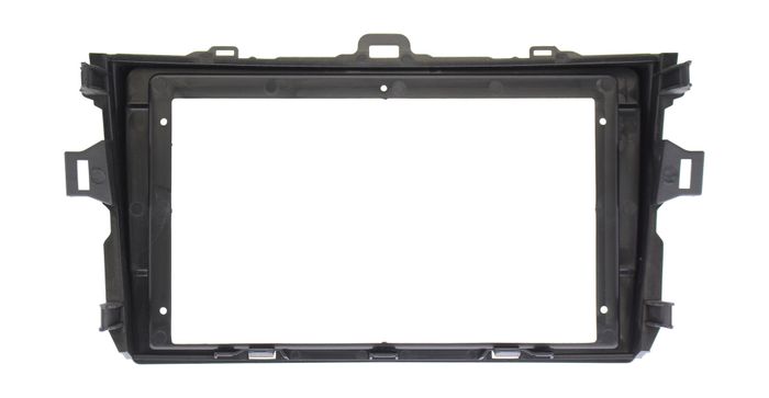 Комплект рамки с разъёмами 9" Toyota Corolla Axio, Fielder 2006-2013 (чёрная) MFB дисплея