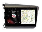 Магнитола для Honda Civic 9 седан 2012 (левый руль) - Vaycar VA20-0132 на Android 13, Быстрая, 4G SIM-слот