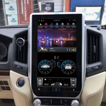 Магнитола для Toyota Land Cruiser 200 2015-2021 (с JBL и 360) - Kuberg ZF-1807H-GE "Тесла-Стиль" монитор 13.6" на Android 13, 8/128 ГБ, Carplay, 4G SIM-слот