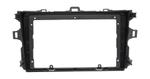 Комплект рамки с разъёмами 9" Toyota Corolla Axio, Fielder 2006-2013 (антрацит) MFB дисплея