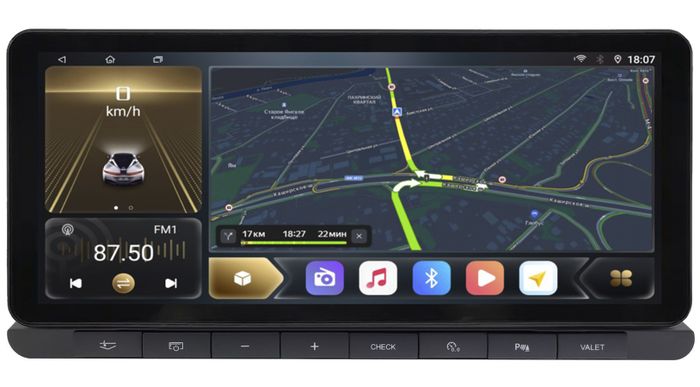 Магнитола для Audi Q7 2006-2009 (взамен 2G ШГУ) - Kuberg OL-3066+360 монитор 12.3", Android 11, 8/128Гб, CarPlay, 4G SIM-слот, 4 камеры в комплекте