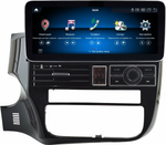 Магнитола для Mitsubishi Outlander 3 2012-2022 - Kuberg монитор 12.3" в стиле MERCEDES на Android 13, Быстрая, CarPlay, 4G SIM-слот
