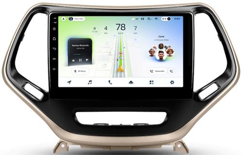 Магнитола для Jeep Cherokee 2014+ - Teyes CC4L монитор 10" IPS на Android 14, Snapdragon 662, CarPlay, 4G SIM-слот