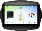Магнитола для Jeep Renegade 2014-2021 - Teyes CC4L-DTS монитор 9" IPS, Android 14, Быстрая, Snapdragon 662, CarPlay, 4G SIM-слот